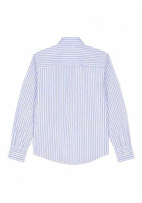 Camicia a righe PAOLO PECORA KIDS | PP4455AZZURRO